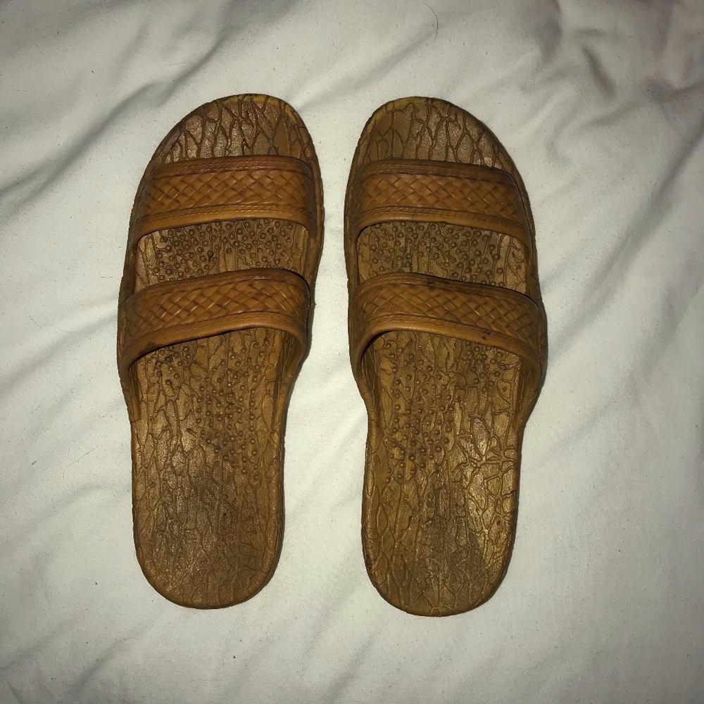 Classic Jandals - Light Brown